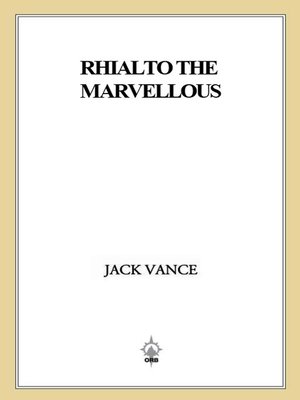 cover image of Rhialto the Marvellous